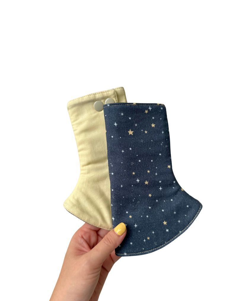 Machine washable baby carrier teething pads for daily use