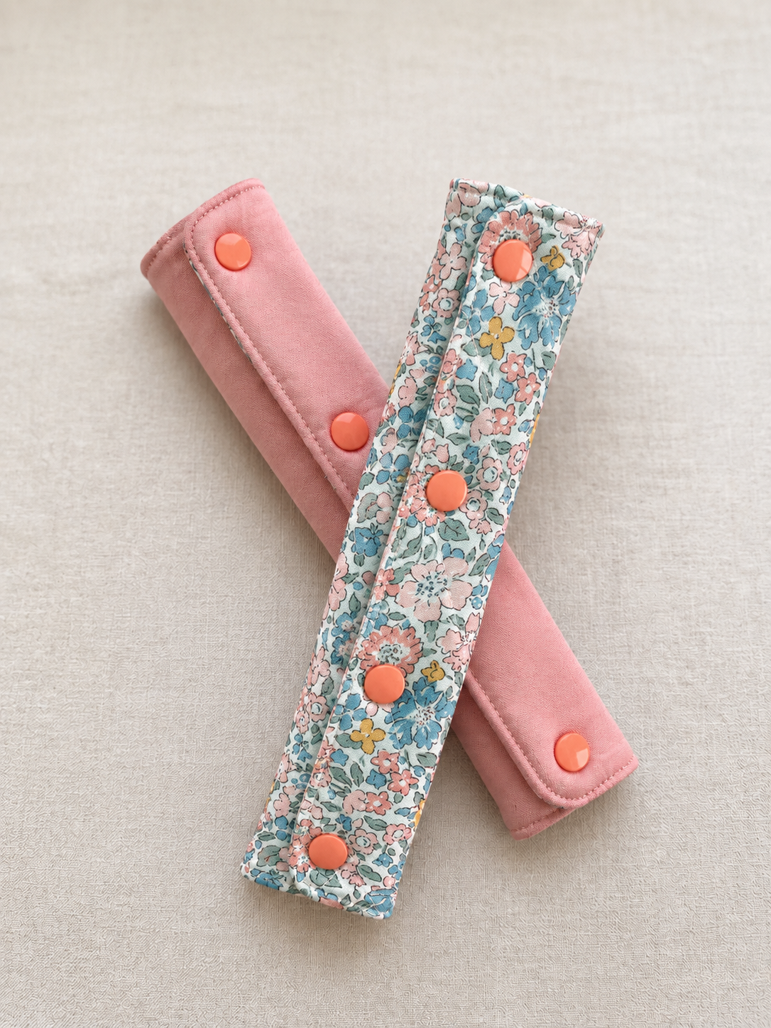 Car Seat Strap Pad (Reversible)