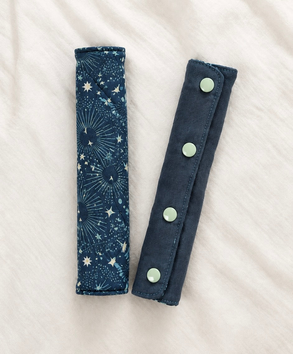 Car Seat Strap Pad (Reversible)