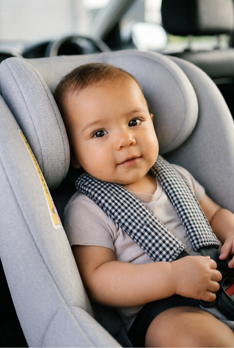 maxi cosi car seat strap pads Soft & Padded Baby Seat Belt Covers – Quiltedbyderlyn