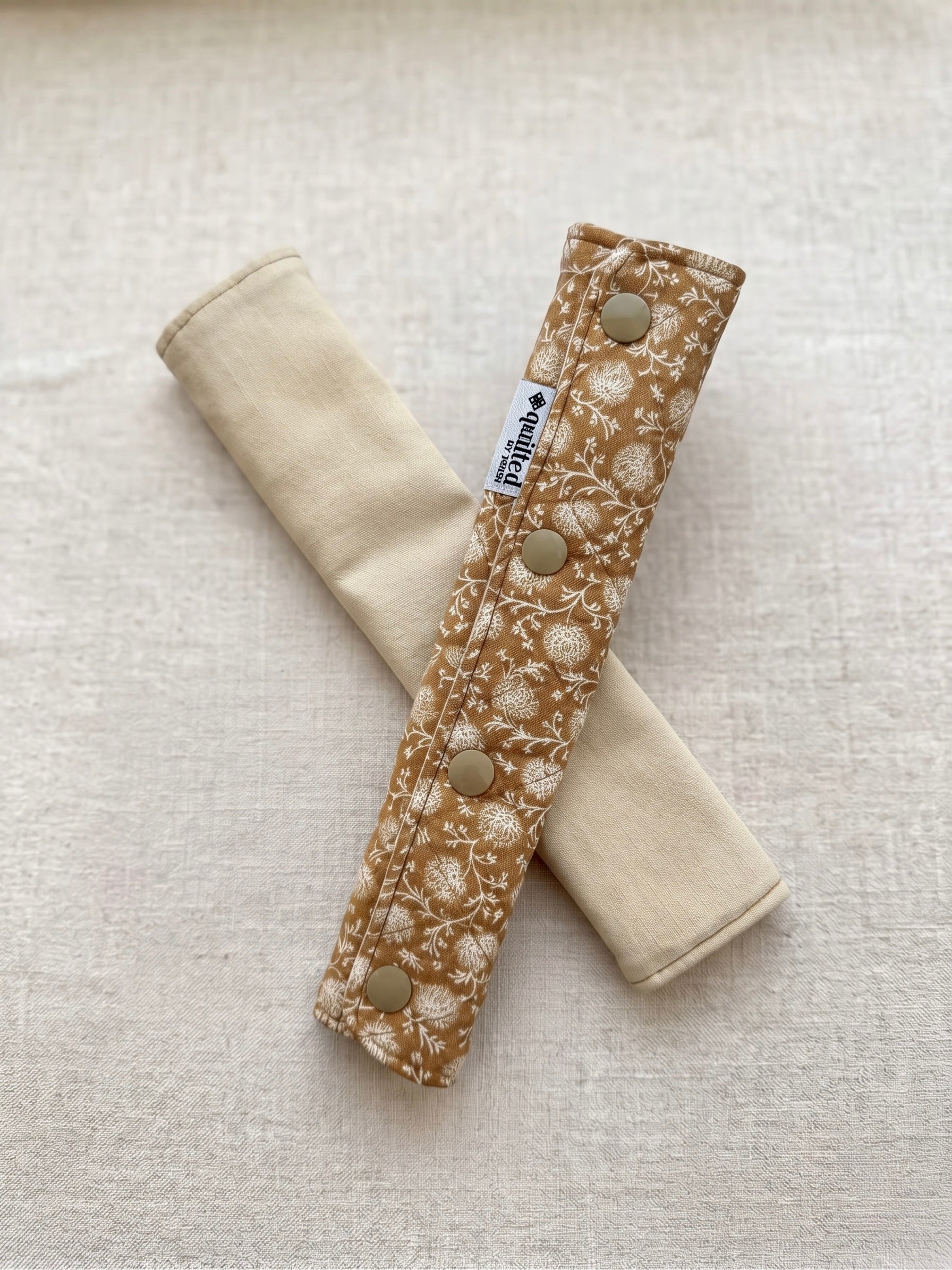 Car Seat Strap Pad (Reversible)