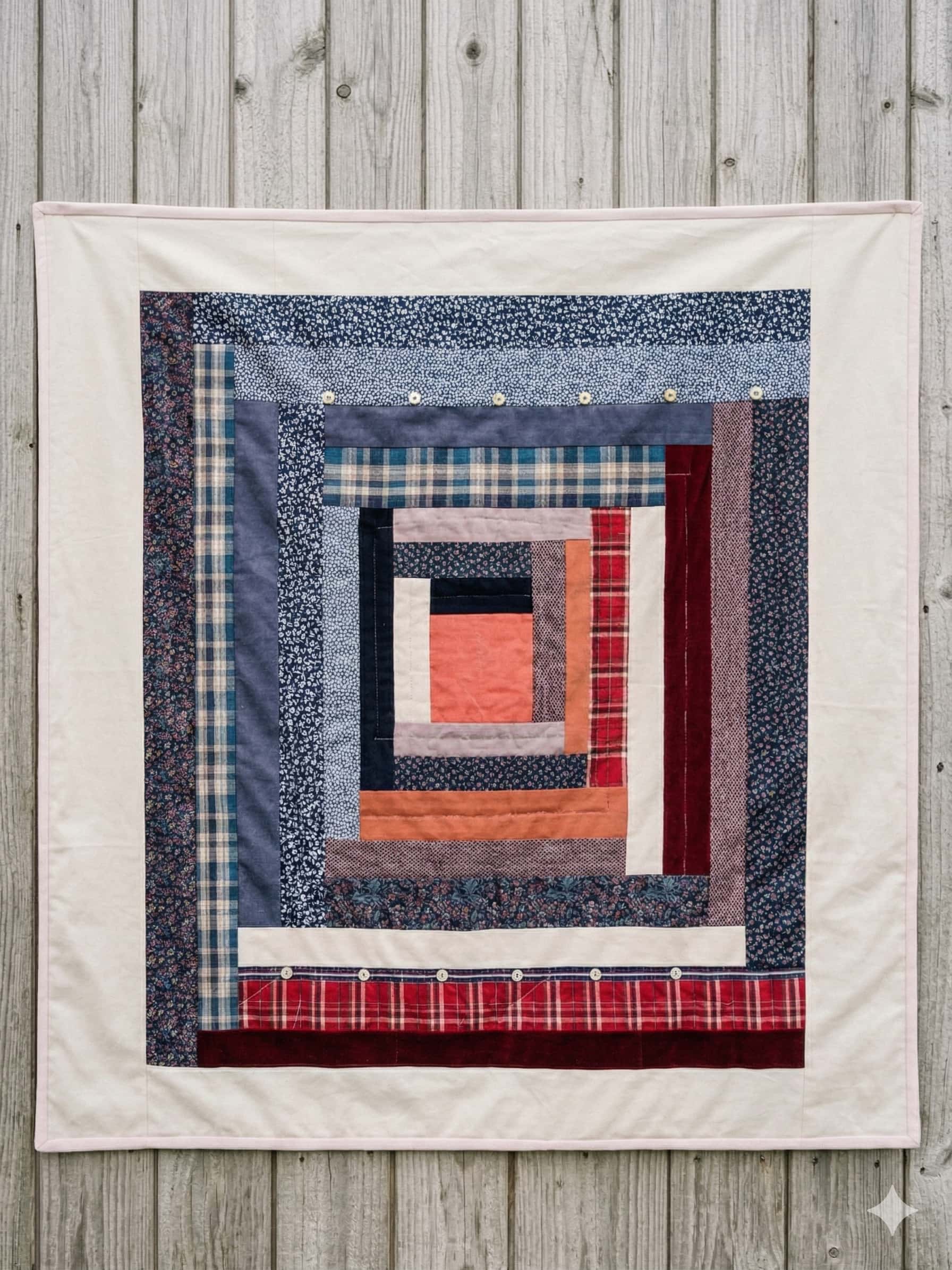 Handmade custom memory quilt made from baby clothing, Singapore, Malaysia